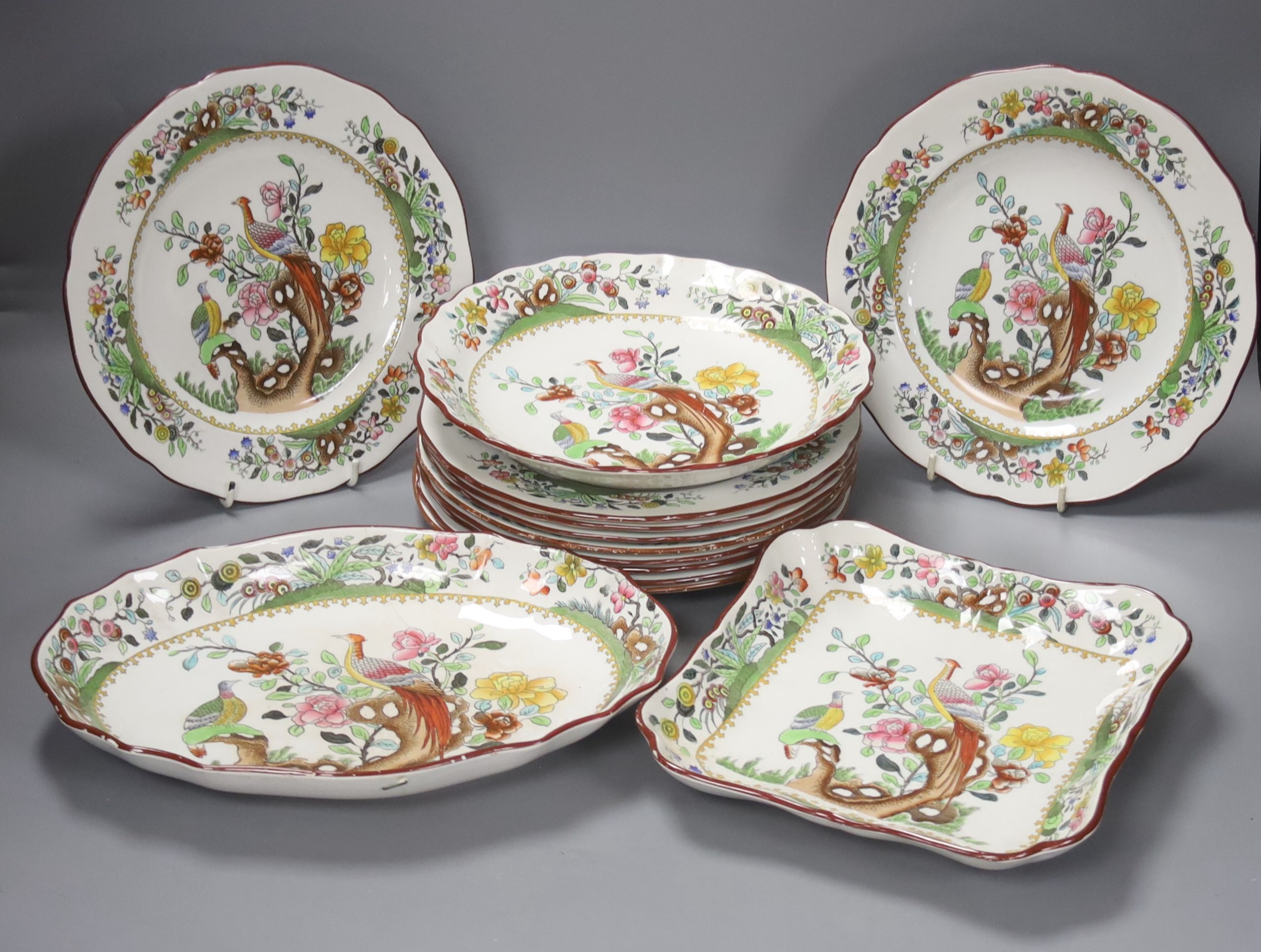 A Spode dessert service